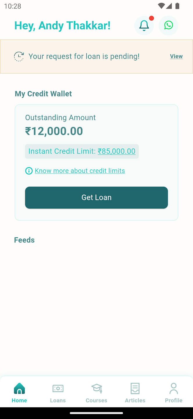 Instaclaus — screen 1