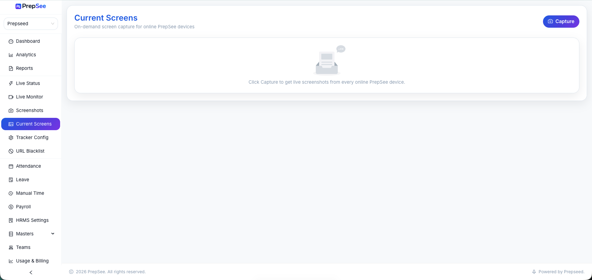PrepDesk — screen 3