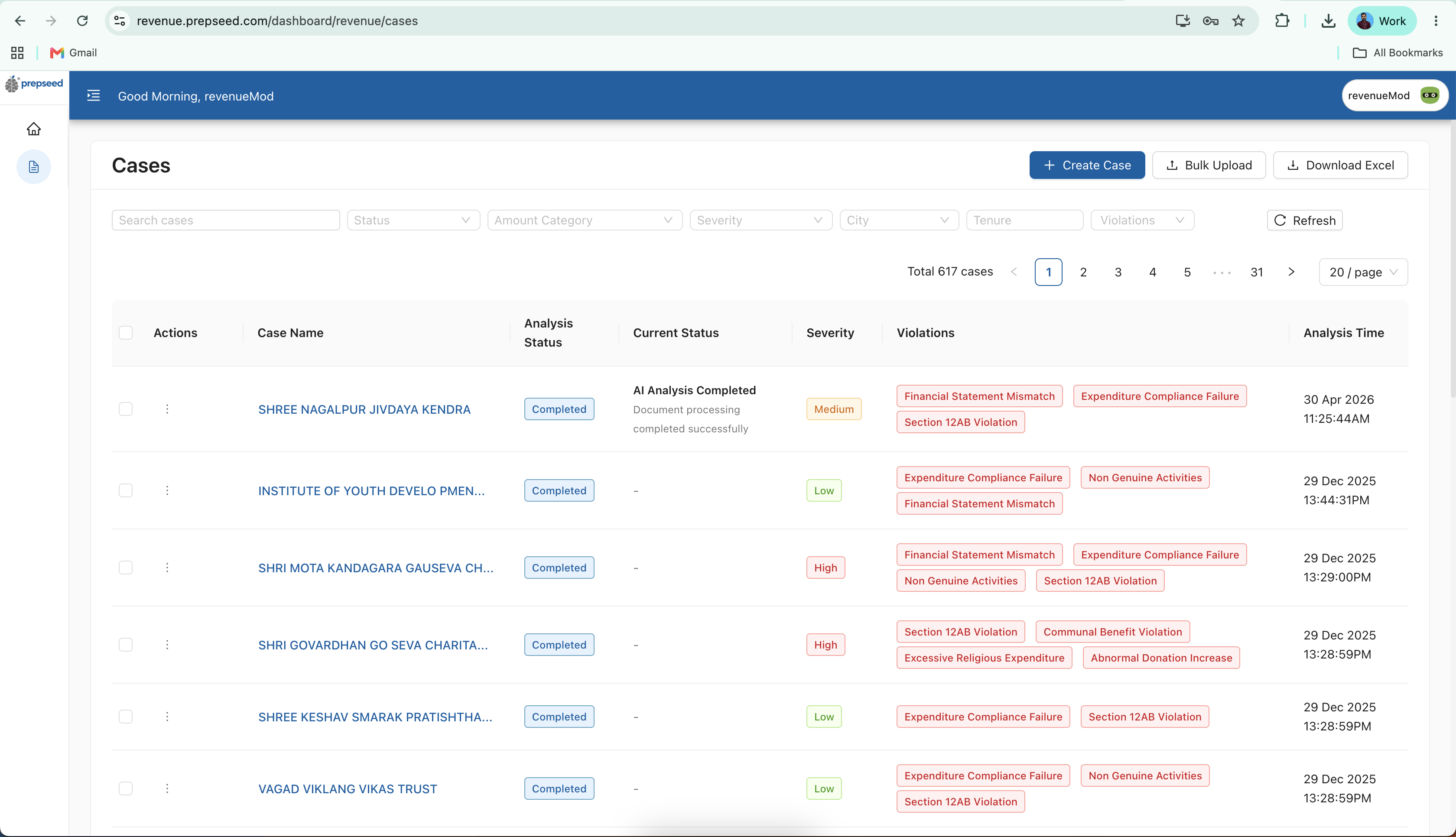 RevenuePrep — screen 3