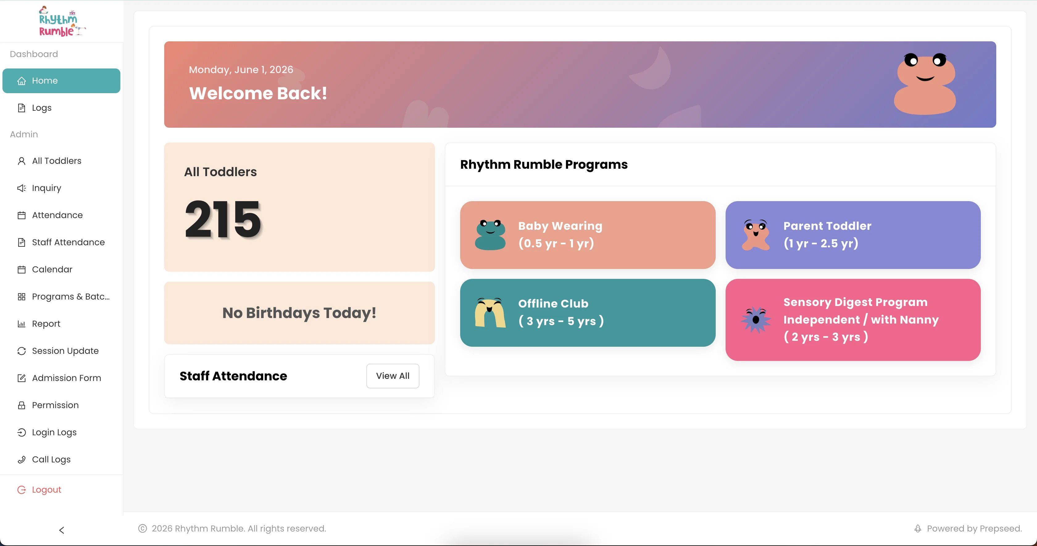 Rhythm Rumble — screen 2